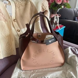 Rare Stella McCartney Logo Crossbody Tote Handbag, Saks Exclusive